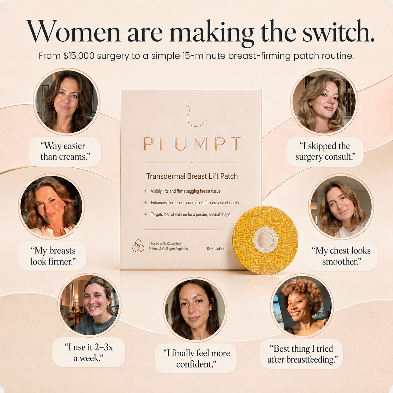 PLUMPT Breast Patches